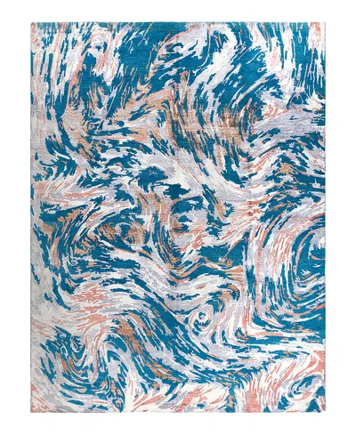 BLOOMINGDALE'S INDO MODERN M7074 AREA RUG, 9'2 X 12'3