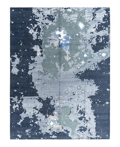 BLOOMINGDALE'S INDO MODERN M7332 AREA RUG, 9'3 X 12'2