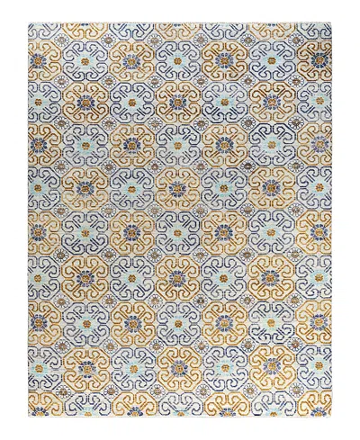 BLOOMINGDALE'S INDO MODERN M7497 AREA RUG, 8'2 X 10'5