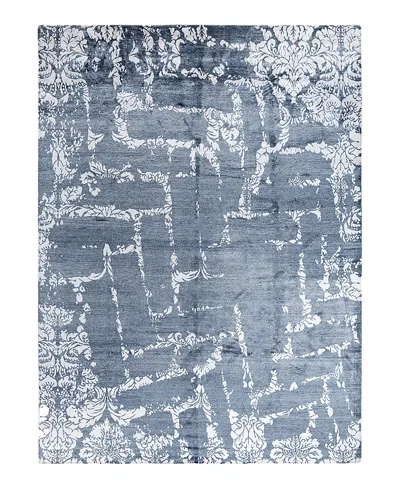 BLOOMINGDALE'S INDO MODERN M7618 AREA RUG, 9'2 X 12'4