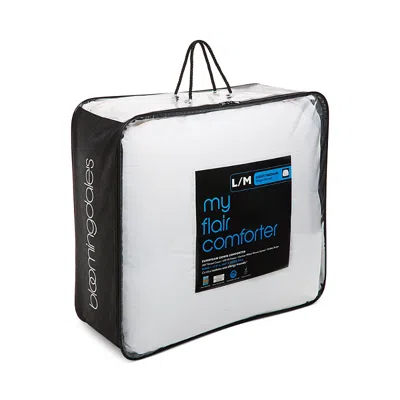 BLOOMINGDALE'S MY FLAIR ASTHMA & ALLERGY FRIENDLY DOWN COMFORTER, LIGHT/MEDIUM TWIN - EXCLUSIVE