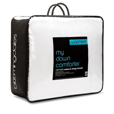 BLOOMINGDALE'S MY WARMEST ASTHMA & ALLERGY FRIENDLY DOWN COMFORTER, QUEEN - EXCLUSIVE