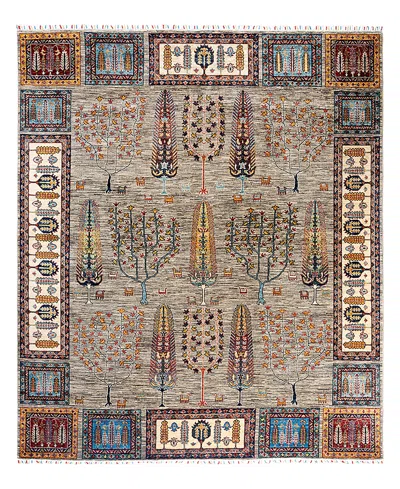 BLOOMINGDALE'S TRIBAL M1999 AREA RUG, 8'3 X 9'8