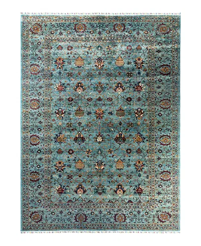 BLOOMINGDALE'S TRIBAL M1999 AREA RUG, 8'9 X 12'