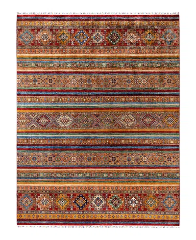 BLOOMINGDALE'S TRIBAL M1999 AREA RUG, 9'1 X 12'1