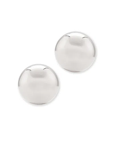 BLOOMINGDALE'S BALL STUD EARRINGS IN 14K WHITE GOLD