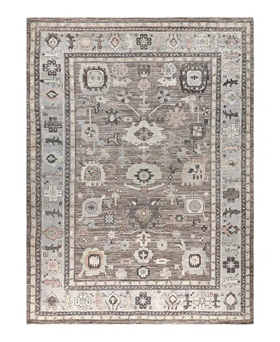 BLOOMINGDALE'S COLORFUL OUSHAK M0103-32 AREA RUG, 10'2X13'8