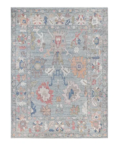 BLOOMINGDALE'S COLORFUL OUSHAK M0103-38 AREA RUG, 9'1X12'1