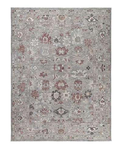 BLOOMINGDALE'S COLORFUL OUSHAK M0103-43 AREA RUG, 8'10X11'10