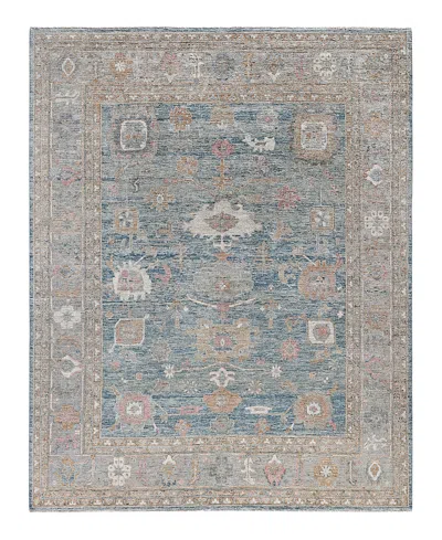 BLOOMINGDALE'S COLORFUL OUSHAK M0103-48 AREA RUG, 8'1X10'1