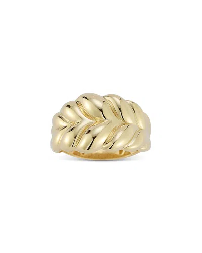 BLOOMINGDALE'S FINE COLLECTION BOLD WOVEN STYLE RING IN 14K YELLOW GOLD