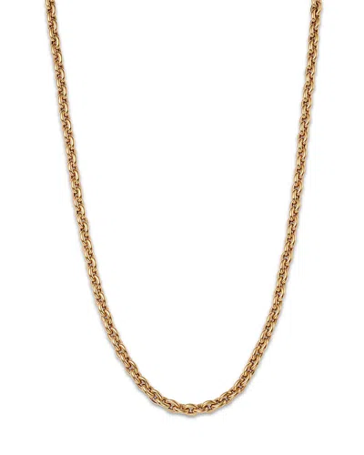 BLOOMINGDALE'S FINE COLLECTION OVAL ROLO LINK NECKLACE IN 14K YELLOW GOLD