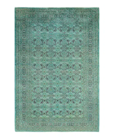 BLOOMINGDALE'S FINE VIBRANCE M1230 AREA RUG, 6'2X9'1