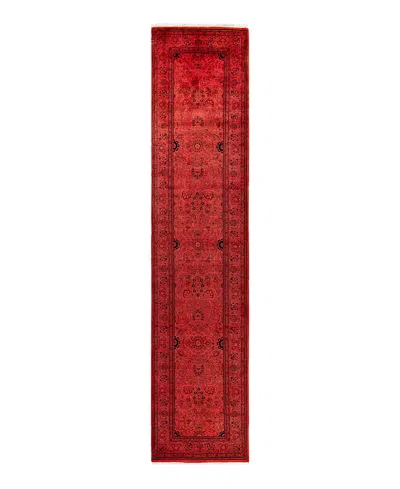 BLOOMINGDALE'S FINE VIBRANCE M1355 RUNNER AREA RUG, 2'6X11'6