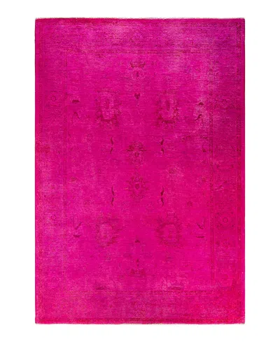 BLOOMINGDALE'S FINE VIBRANCE M1357 AREA RUG, 6'1X8'10