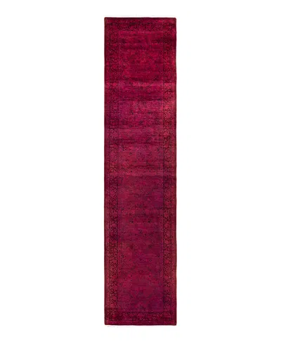 BLOOMINGDALE'S FINE VIBRANCE M1380 RUNNER AREA RUG, 2'6X10'10