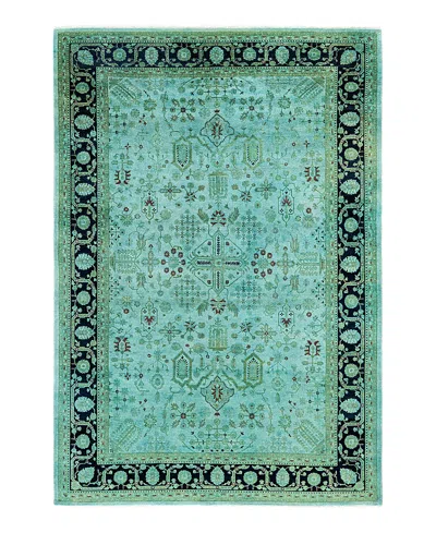 BLOOMINGDALE'S FINE VIBRANCE M1381 AREA RUG, 6'1X8'10