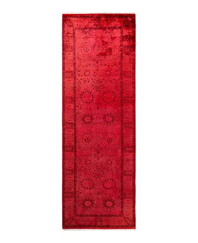 BLOOMINGDALE'S FINE VIBRANCE M1388 RUNNER AREA RUG, 3'1X9'1
