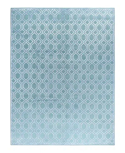 BLOOMINGDALE'S INDO MODERN M7612 AREA RUG, 9'3 X 12'1