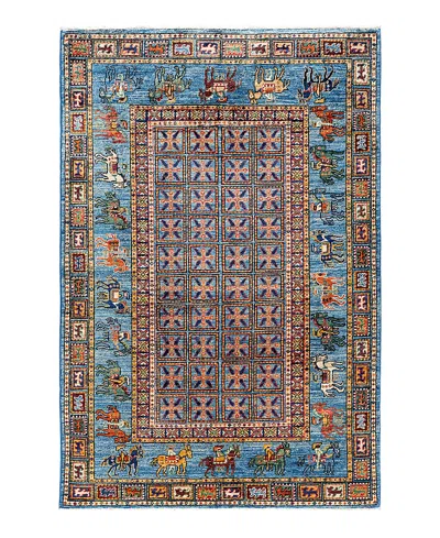 BLOOMINGDALE'S SERAPI M0103-296 AREA RUG, 4'0X5'11