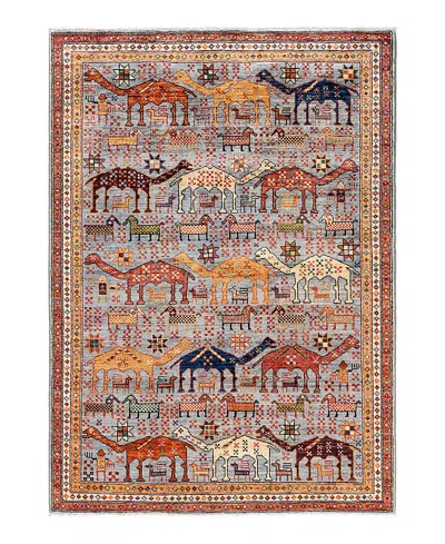 BLOOMINGDALE'S SERAPI M0103-319 AREA RUG, 4'2X5'10