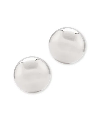 BLOOMINGDALE'S SMALL BALL STUD EARRINGS IN 14K WHITE GOLD