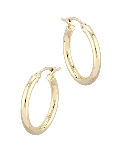 BLOOMINGDALE'S SMALL TUBE HOOP EARRINGS IN 14K YELLOW GOLD