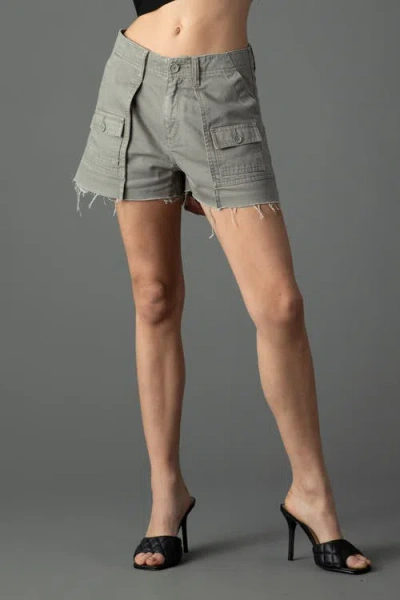 BLUE REVIVAL BLUE REVIVAL ADELINE CARGO SHORTS