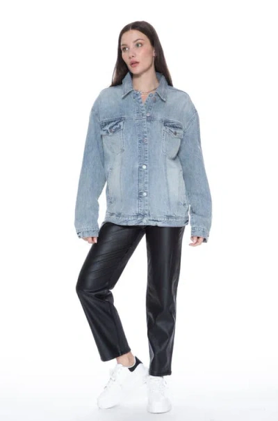 BLUE REVIVAL BLUE REVIVAL NASH VEGAS TRUCKER JACKET