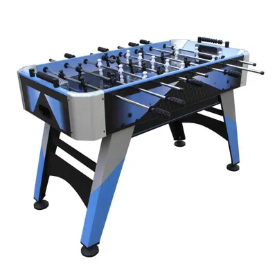 BLUE WAVE 4 FT. BLUERIDGE FOOSBALL TABLE BLUE SILVER & BLACK