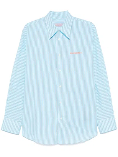 BLUEMARBLE STRIPED POPLIN SHIRT
