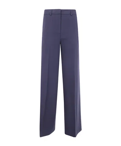BLUGIRL PLEATED ZIP-UP TRACK PANTS