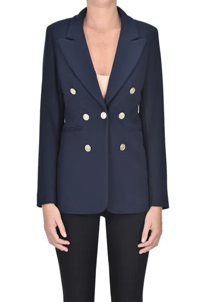 BLUKEY TEXTURED FABRIC BLAZER