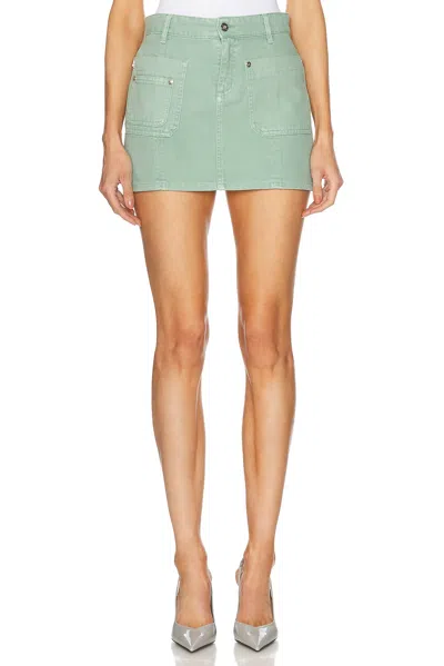 BLUMARINE DENIM MINI SKIRT