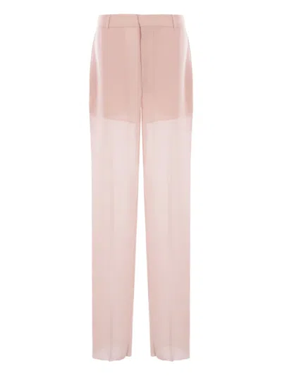 BLUMARINE SEMI-SHEER TROUSERS