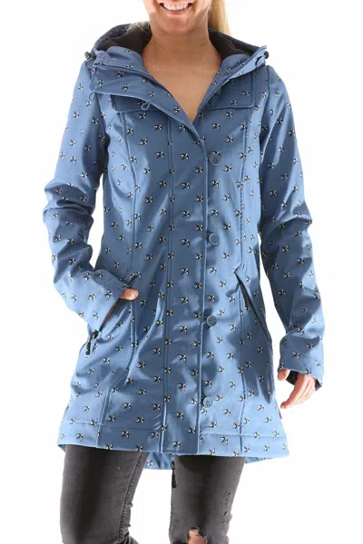 BLUTSGESCHWISTER BLUTSGESCHWISTER WILD WEATHER LONG ANORAK DAMEN JACKE MANTEL - MEHRERE FARBEN