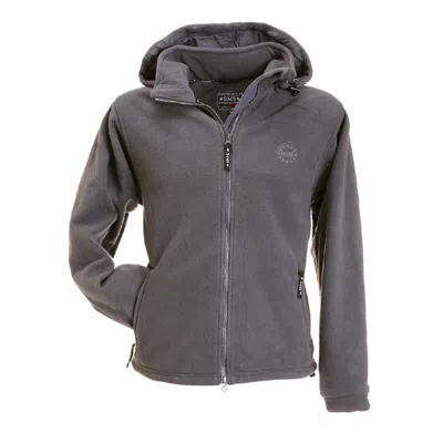 BMS BMS FLEECE WINDSMOOTHER KAPUZEN-JACKE GRAU
