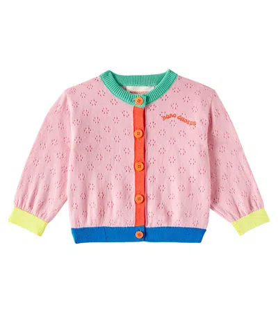 BOBO CHOSES BABY COLORBLOCKED COTTON CARDIGAN