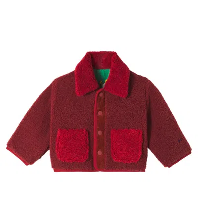 BOBO CHOSES BABY LA OCA REVERSIBLE TEDDY JACKET