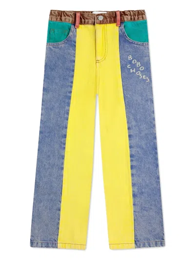 BOBO CHOSES COLOUR-BLOCK JEANS
