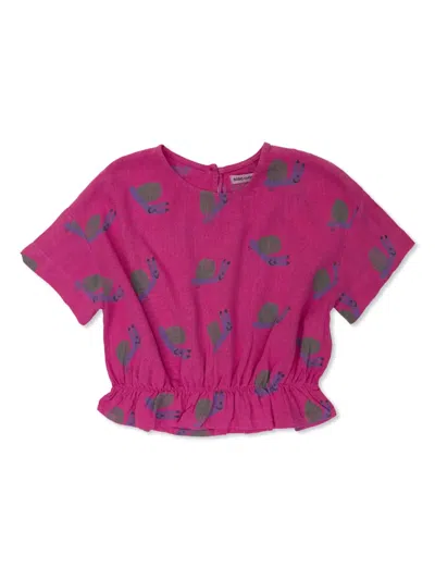 BOBO CHOSES FUNNY SNAIL BLOUSE