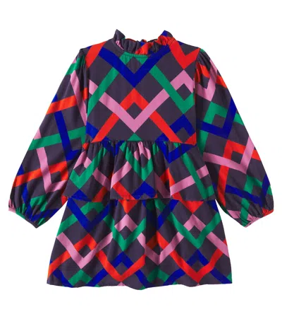 BOBO CHOSES GARLAND COTTON-BLEND DRESS