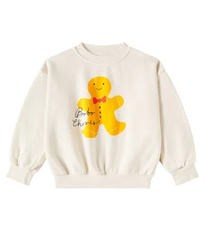BOBO CHOSES LOGO PRINTED COTTON JERSEY SWEATSHIRT