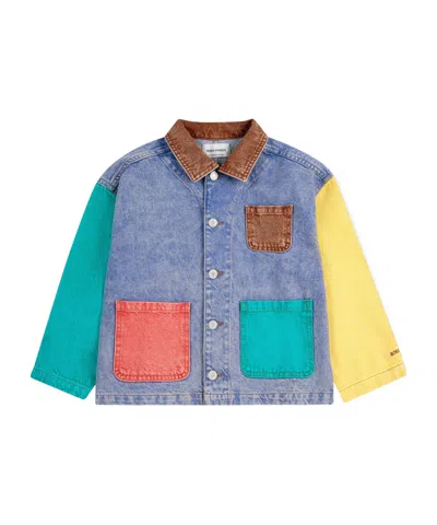 BOBO CHOSES LONG-SLEEVED DENIM SHIRT