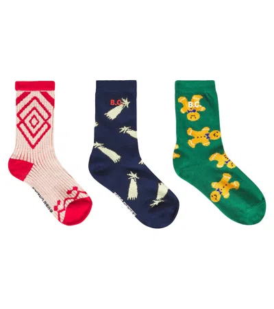 BOBO CHOSES SET OF 3 PAIRS OF SOCKS