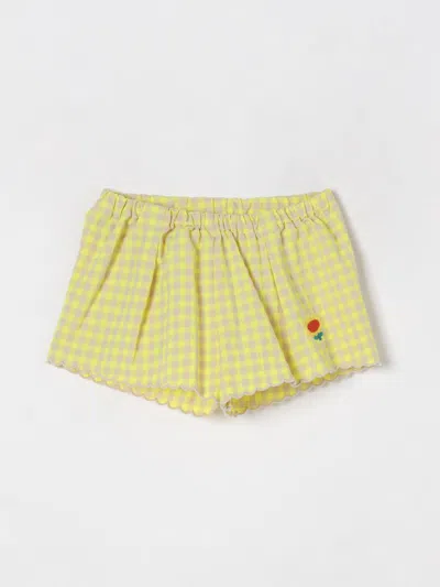 BOBO CHOSES SHORTS BOBO CHOSES KIDS COLOR WHITE
