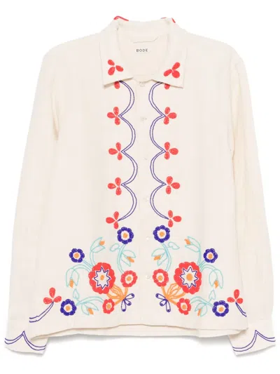 BODE GARDEN PARTY BEADED SHIRT