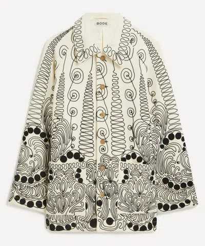 BODE BODE MENS QUILLWORK WOOL COAT