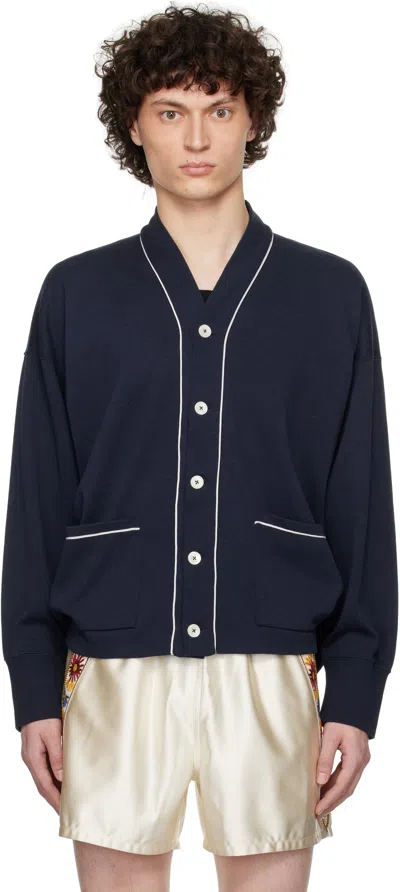 BODE NAVY UNIFORM CARDIGAN