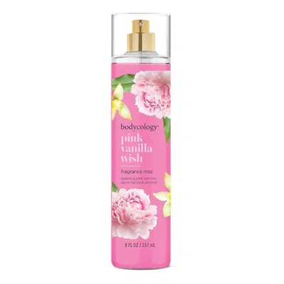 BODYCOLOGY BODYCOLOGY UNISEX PINK VANILLA WISH FRAGRANCE MIST 8 OZ FRAGRANCES 885645051071
